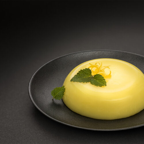 Desert cu cremă de lămâie
